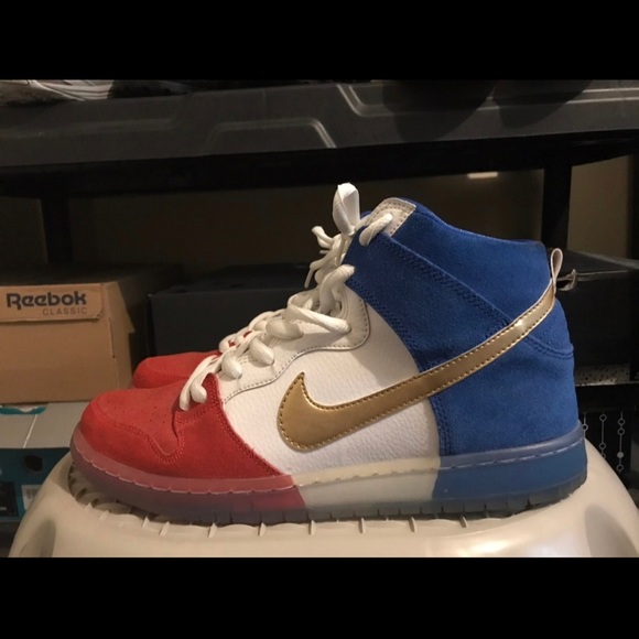SOLD Nike dunk trico (red white and blue) - Picture 2 of 5
